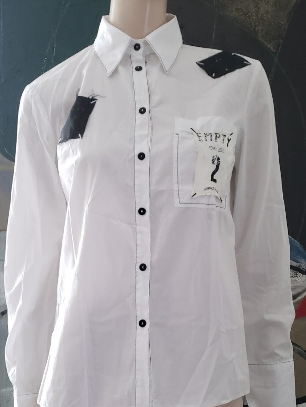 IMPERIAL | Deconstructed Patchwork Shirt